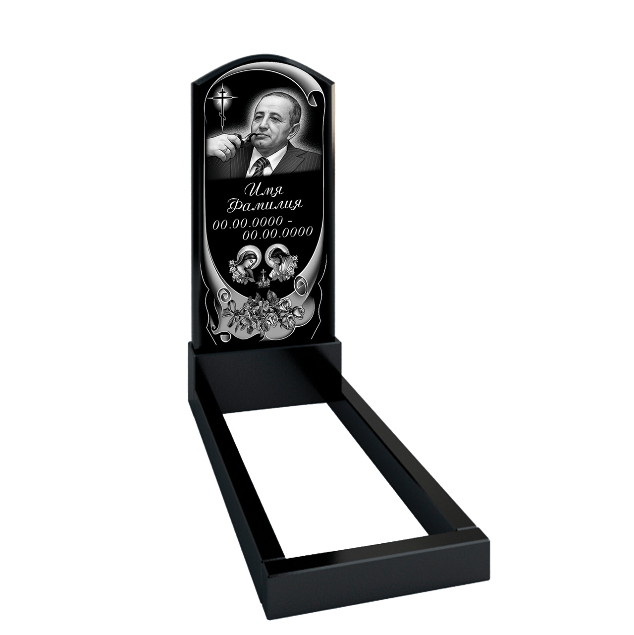 Вертикальный памятник А-арка