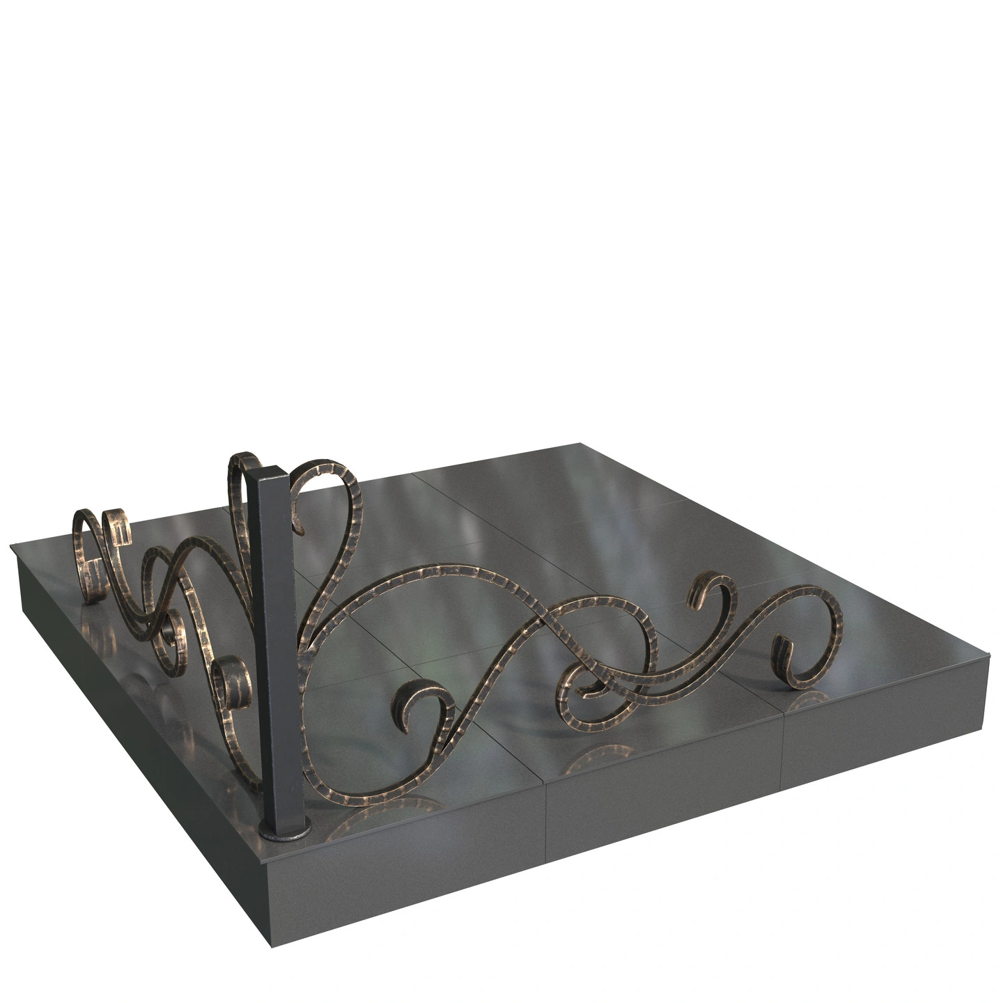 Кованая ограда 8